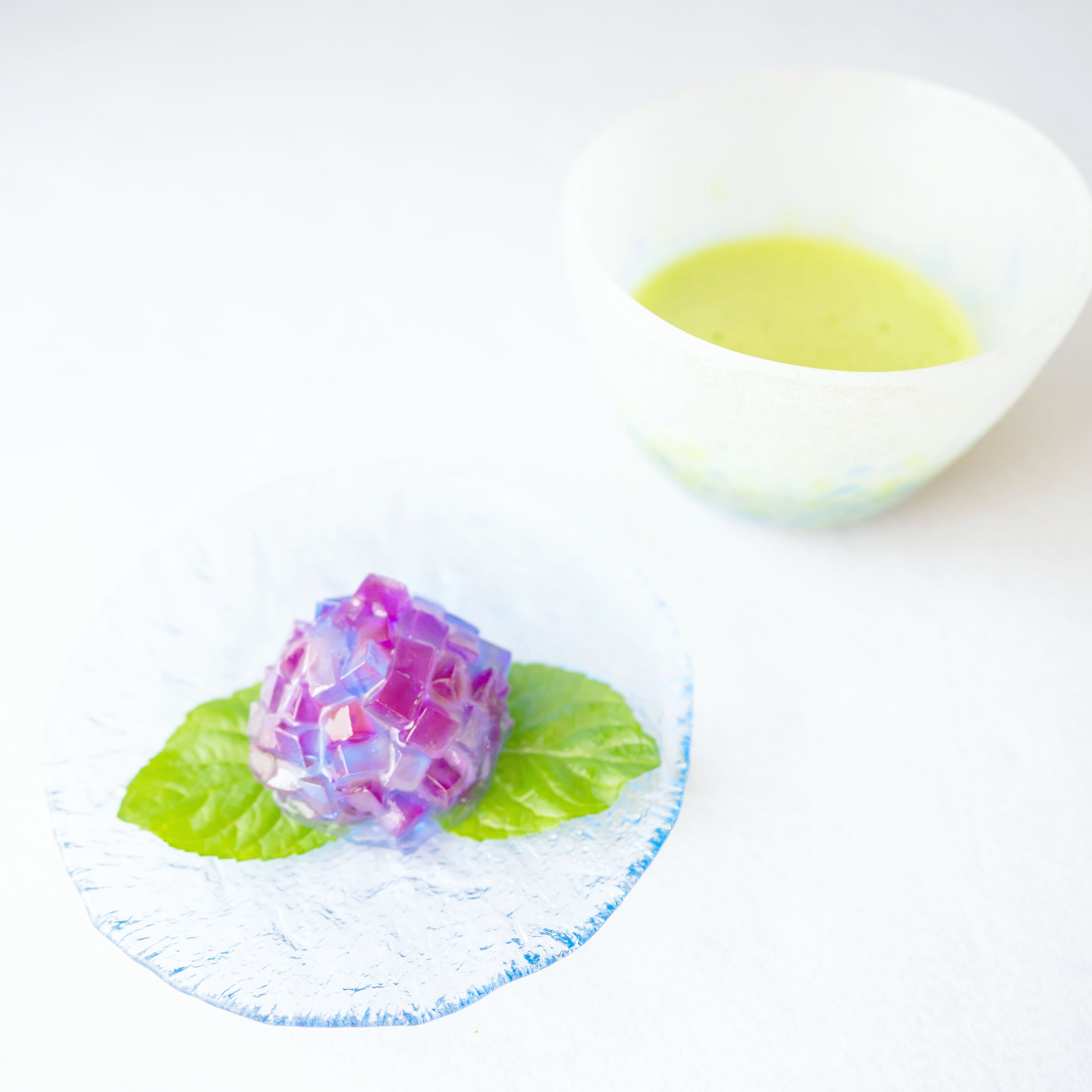 紫陽花のお茶の時間